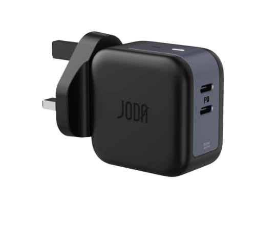شاحن جداري بمنفذين تايب سي بقوة 50 واط JODA WC005