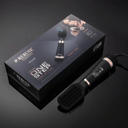 استشوار الشعر بفرشاة ريبون 1300 واط بتقنية الايونا...