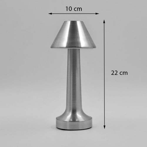 ابجورة اضاءة ليد لاسلكية تعمل بالشحن بثلاثة درجات...