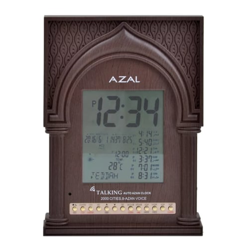آزال ساعة أوقات الصلاة AC-203V