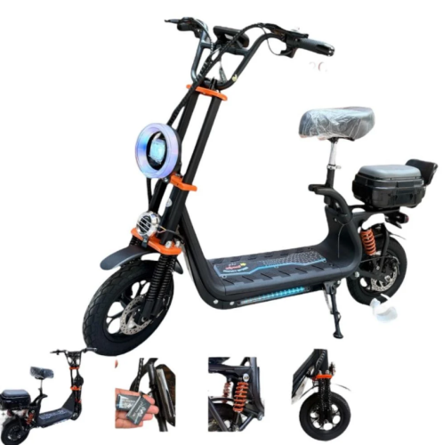 سكوتر كهربائي ابو سلة الروسي بقوة 48V وسرعة تصل ال...