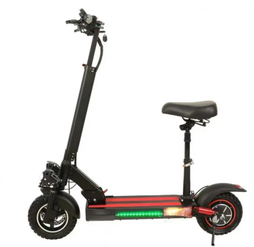 سكوتر كهربائي 48V فولت مزود بكشافين امامية وكفرات...