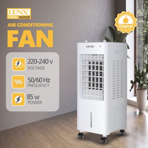 مكيف صحراوي متنقل يعمل بالماء بسعة خزان 10 لتر, مص...