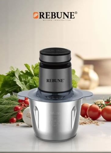 ريبون فرامة خضار ولحوم ستيل بسعة 3 لتر ، 500 واط م...