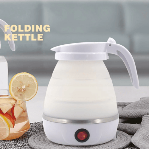 غلاية كهربائية قابلة للطي للسفر والرحلات بقوة 600...