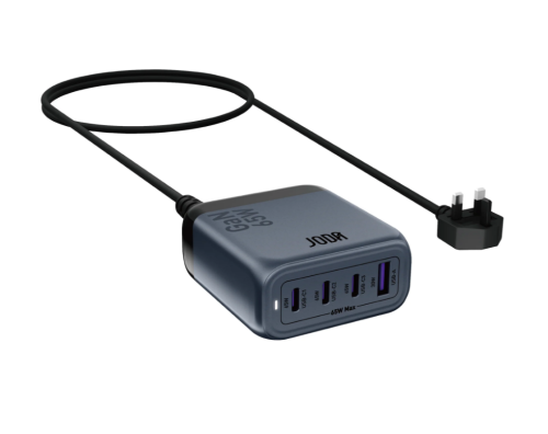 شاحن مكتبي بـ3 منافذ تايب سي ومنفذ يو اس بي بقوة 6...