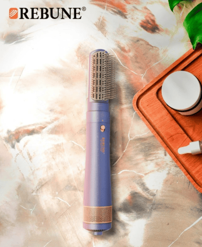 ريبون استشوار الشعر فرشتين المطور بالأيونات مستويا...