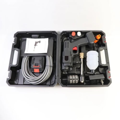 مضخة الماء الذكية لغسيل السيارات تعمل بالبطارية