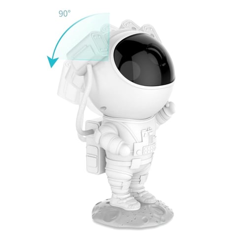 اضاءة رائد الفضاء جهاز عرض جالكسي بإضاءة LED بتصمي...