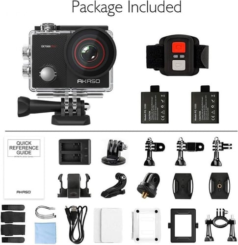 كاميرا AKASO EK7000 PRO من اكاسو مزودة بشاشة تعمل...