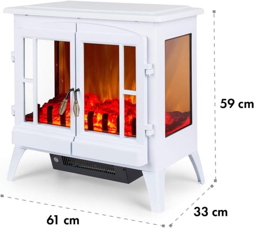 دفاية ديكور على شكل دولاب بقوة 1950 واط من جي في س...