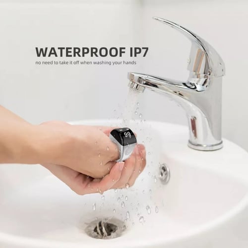 خاتم التسبيح الذكي والتذكير بمواقيت الاذان مقاوم ل...