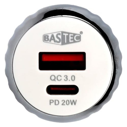 شاحن سيارة بمخرجين PD,USB