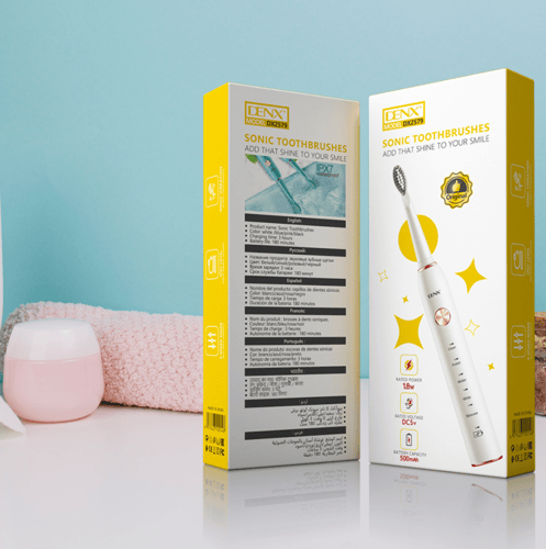 فرشاة أسنان إلكترونية بتقنية الموجات الصوتية من دي...