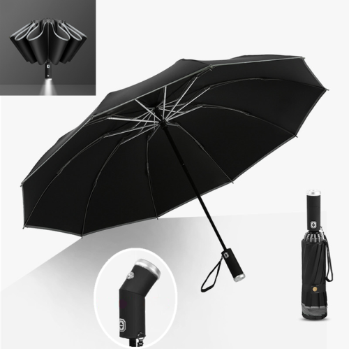 مظلة مطر شخصية ذكية مزودة بزر فتح/اغلاق ومزودة بكش...
