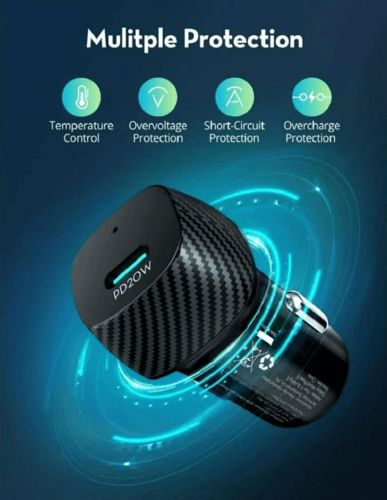 بكج شحن راف باور PC1081 | شاحن جداري بقوة 20 وات +...