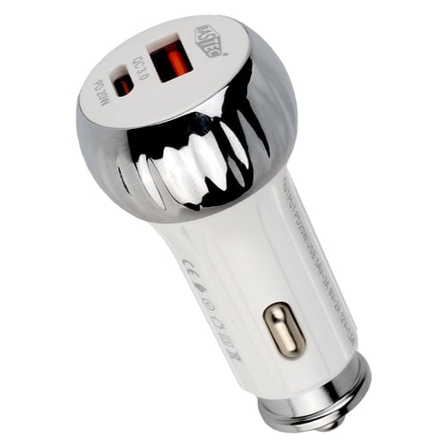 شاحن سيارة بمخرجين PD,USB