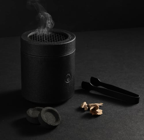 مبخرة الكترونية ذكية لتوليع الفحم والبخور قابلة لا...