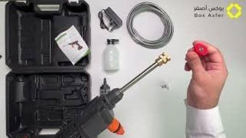 مضخة الماء الذكية لغسيل السيارات بضغط ماء عالي تعم...