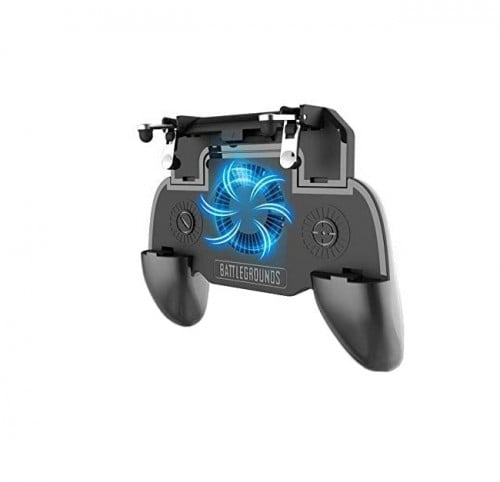 يد تحكم للجوال مزودة بمروحة لتبريد الجهاز مع ازرار...