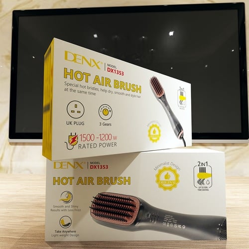 جهاز تجفيف وتصفيف الشعر الاحترافي 3 في 1 | جهاز اس...