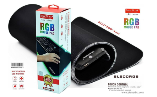 ماوس باد مزود باضاءات RGB من سمارت لينك SL800RGB