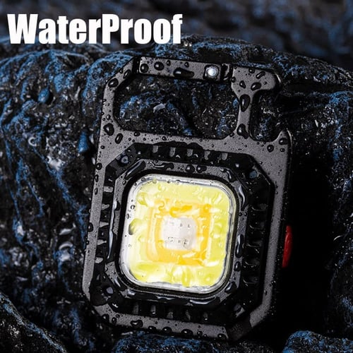 كشاف يدوي COB ليد فائق السطوع بقاعدة مغناطيسية وحا...