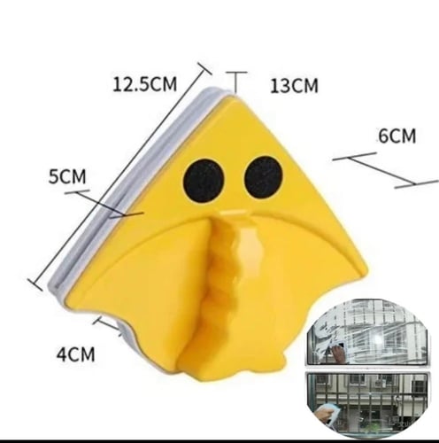 فرشاة تنظيف للنوافذ مزودة بمغناطيس