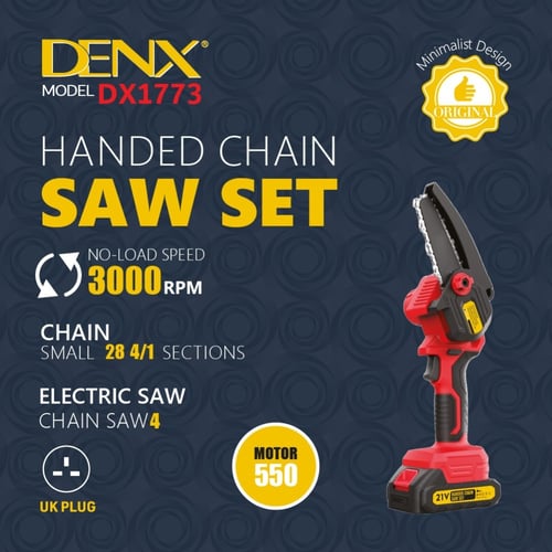 منشار كهربائي يدوي 4 انش متنقل يعمل بالشحن بقوة 55...