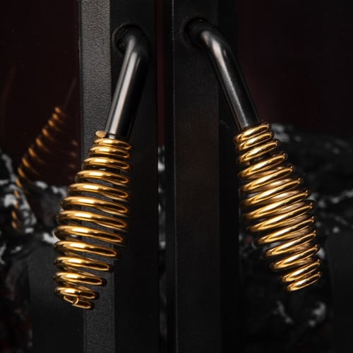 دفاية ديكور على شكل دولاب بقوة 1950 واط من جي في س...