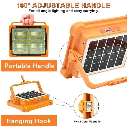 اضاءة ليد تعمل بالطاقة الشمسية مقاومة للماء والمطر...