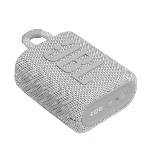 مكبر صوت JBL سبيكر جي بي ال GO3 لون أبيض