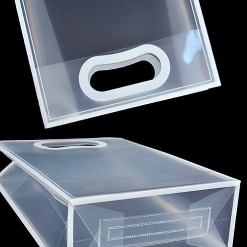 اكياس هدايا شفاف مقوى مقاس 26 (10) اكياس