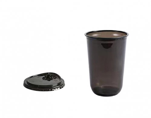 اكواب عصير بلاستيك اسود 16 اونص (50) كوب