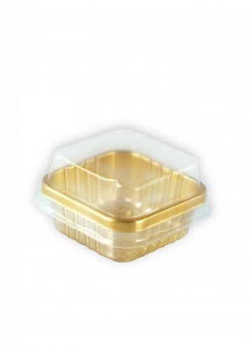 علب حلويات بلاستيك مقاس 6 سم (25) علبة