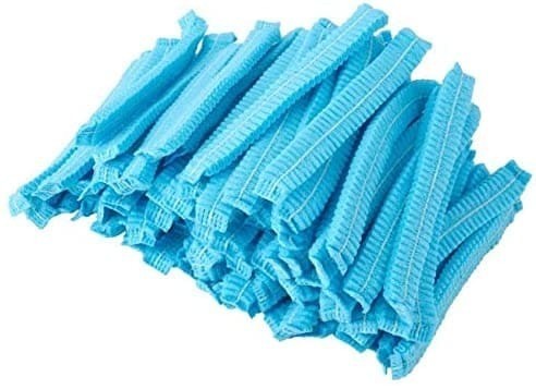 كرتون واقي شعر ازرق (1000) غطاء