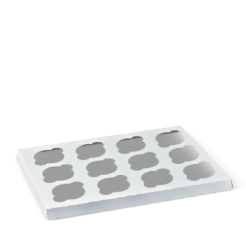 قالب علب كب كيك ورق مقاس 12 فتحة