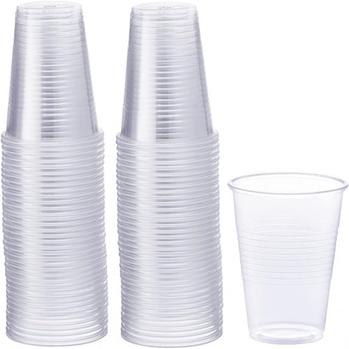 كرتون اكواب بلاستيك شفاف (1000) كوب