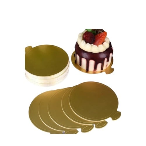 قاعدة حلويات دائري 8 سم (50) حبة