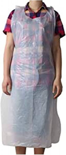 مريلة بلاستيك (100) حبه