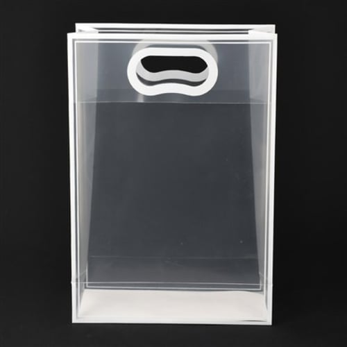 اكياس هدايا شفاف مقوى مقاس 26 (10) اكياس