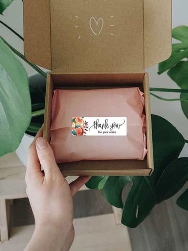 ملصقات Thank you عدد (120) ملصق