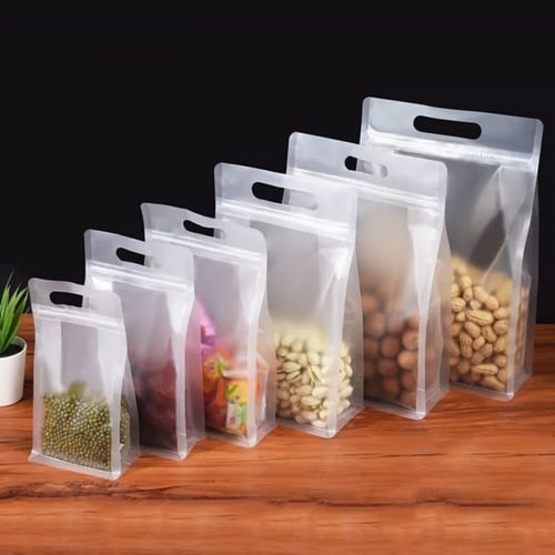 اكياس قهوة شفاف مطفي 1000 جرام (50) كيس