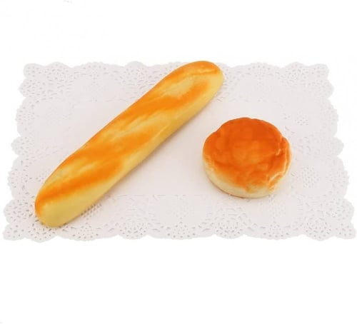 ورق دانتيل ابيض مستطيل كبير (40) حبه