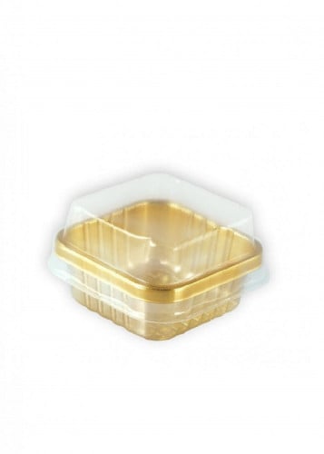 علب حلويات بلاستيك مقاس 5.5 سم (25) علبة