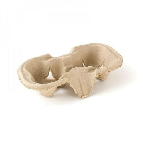 كرتون حامل اكواب كرتوني ثنائي (250) حبة