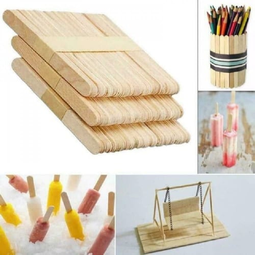 اعواد ايسكريم وسط 11 سم (50) حبه