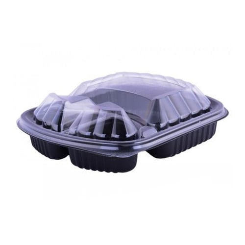 علب ميكرويف مقسم 3\1 (25) حبه