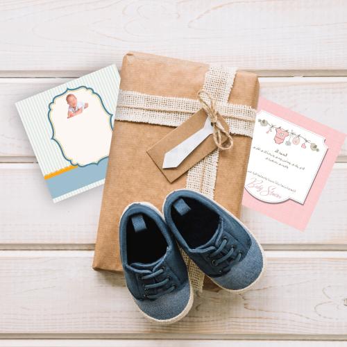 تصميم بشارات و دعوات مواليد