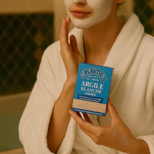 الطين المغربي (ARGILE BLANCHE – Kaolin